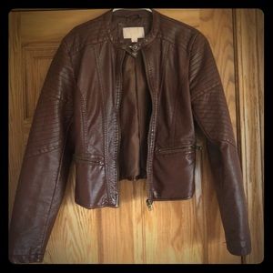 Brown Leather Jacket